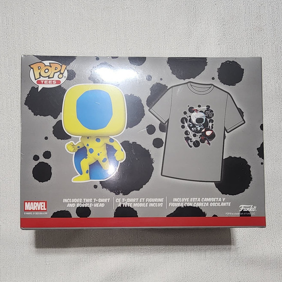 the spot medium shirt and glow in the dark funko figure - Picture 5 of 5